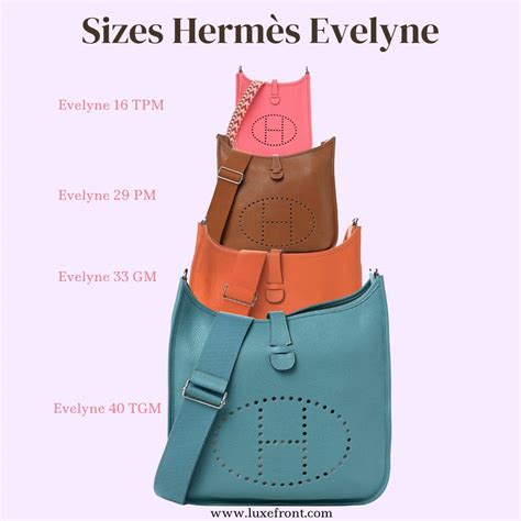 hermes evelyne handbag|Hermes evelyne size guide.